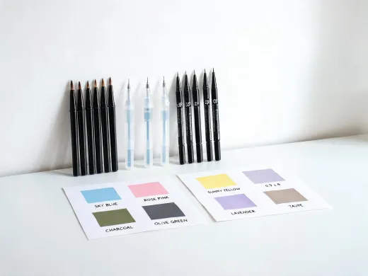 Creative studio pen and brush tools